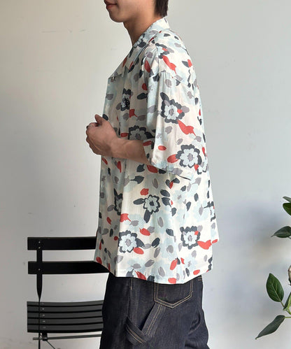 U.S. POLO ASSN. 仿真絲質感 開襟襯衫