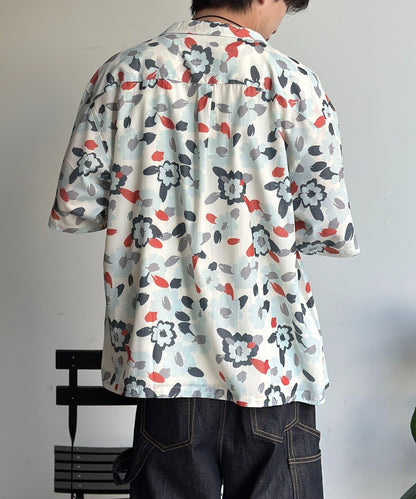 U.S. POLO ASSN. 仿真絲質感 開襟襯衫
