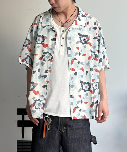 U.S. POLO ASSN. 仿真絲質感 開襟襯衫