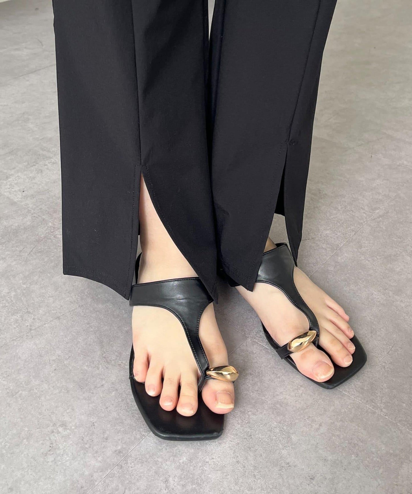 防曬水陸兩用 中心開叉 喇叭褲