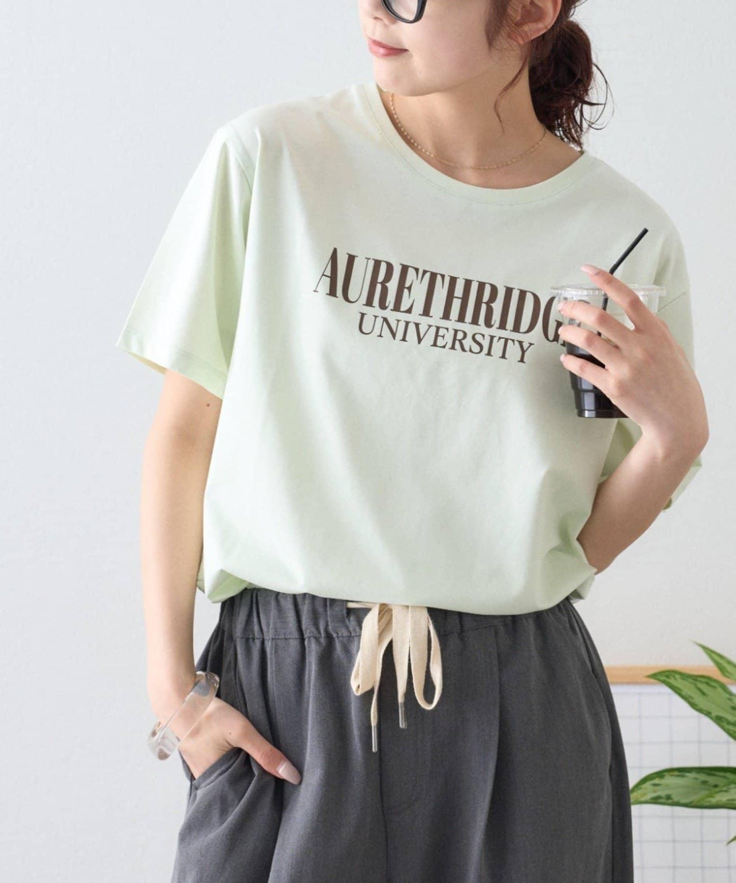 涼感 LOGO印花 Tee 短袖T恤