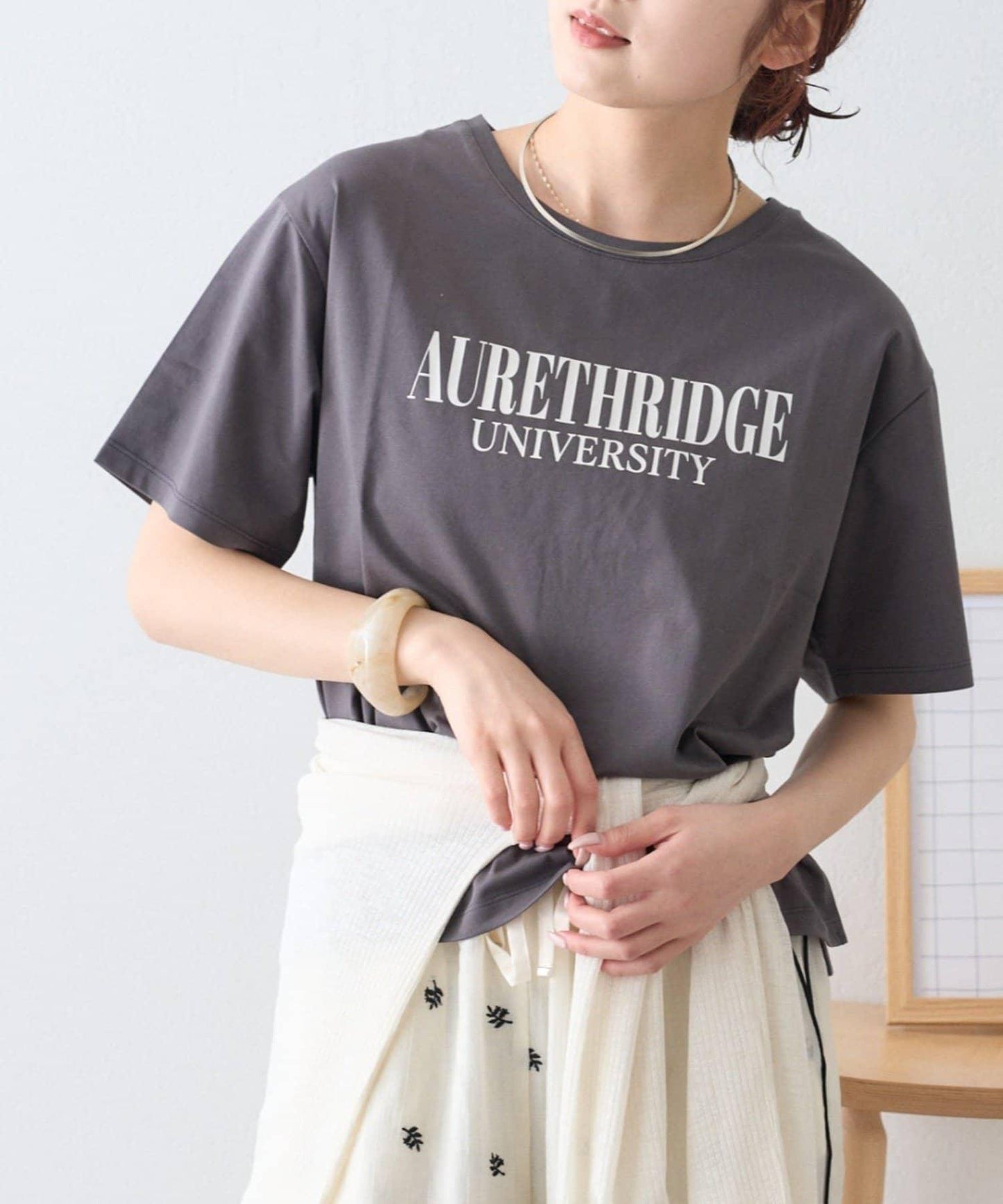 涼感 LOGO印花 Tee 短袖T恤