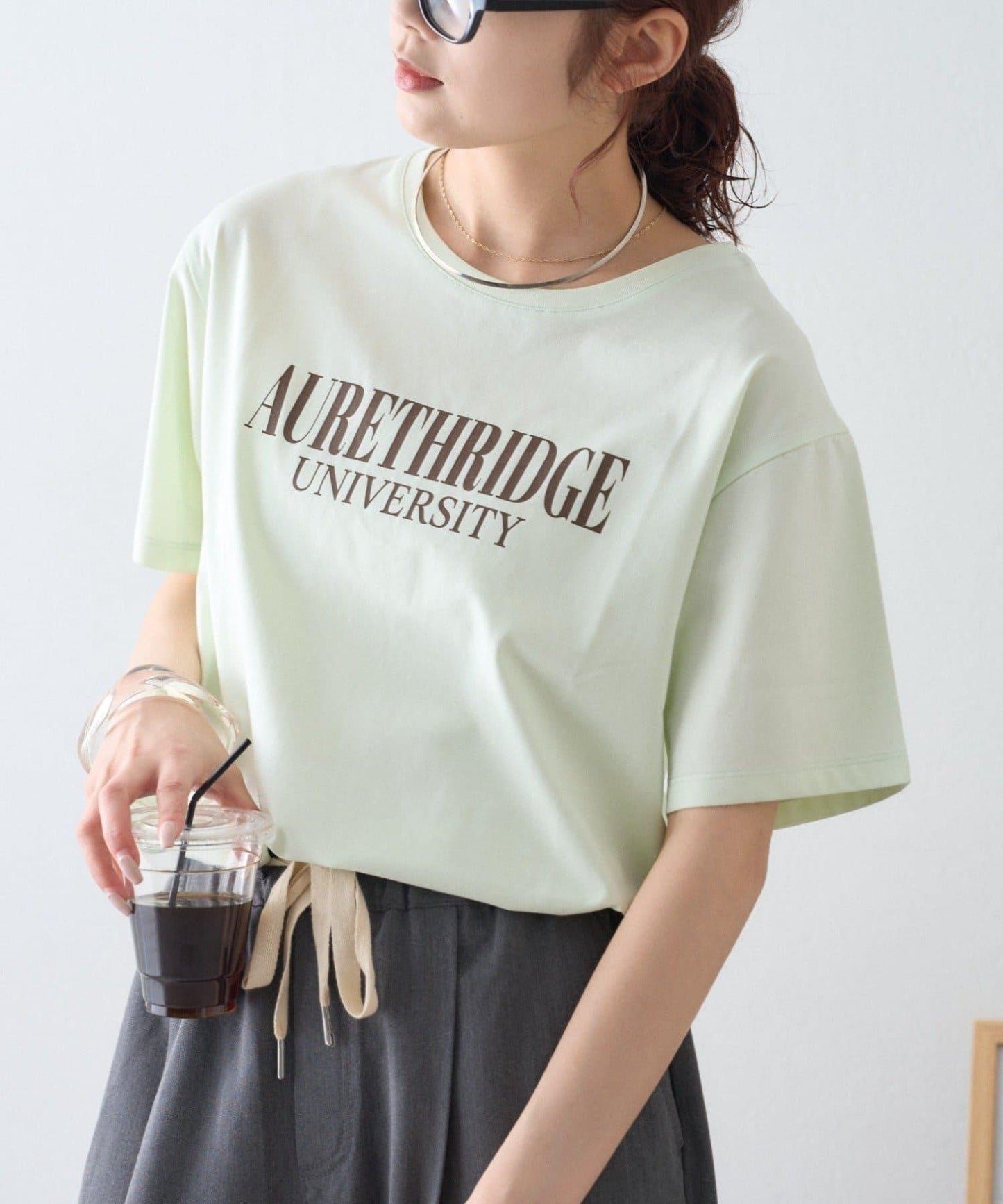 涼感 LOGO印花 Tee 短袖T恤
