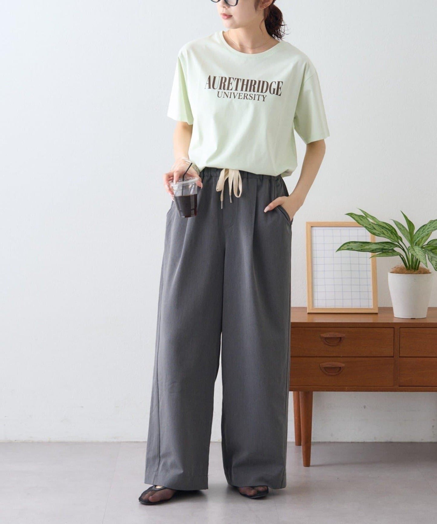 涼感 LOGO印花 Tee 短袖T恤