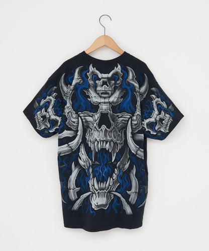 THRIFTY LOOK liquid blue tee T恤