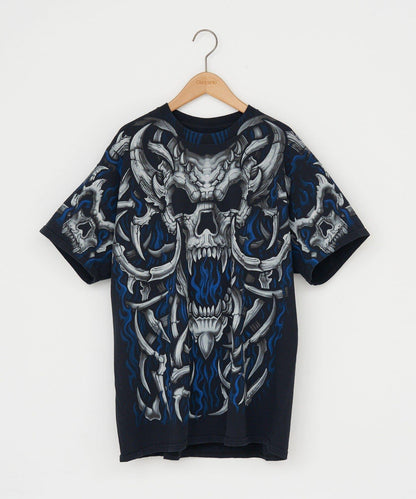 THRIFTY LOOK liquid blue tee T恤