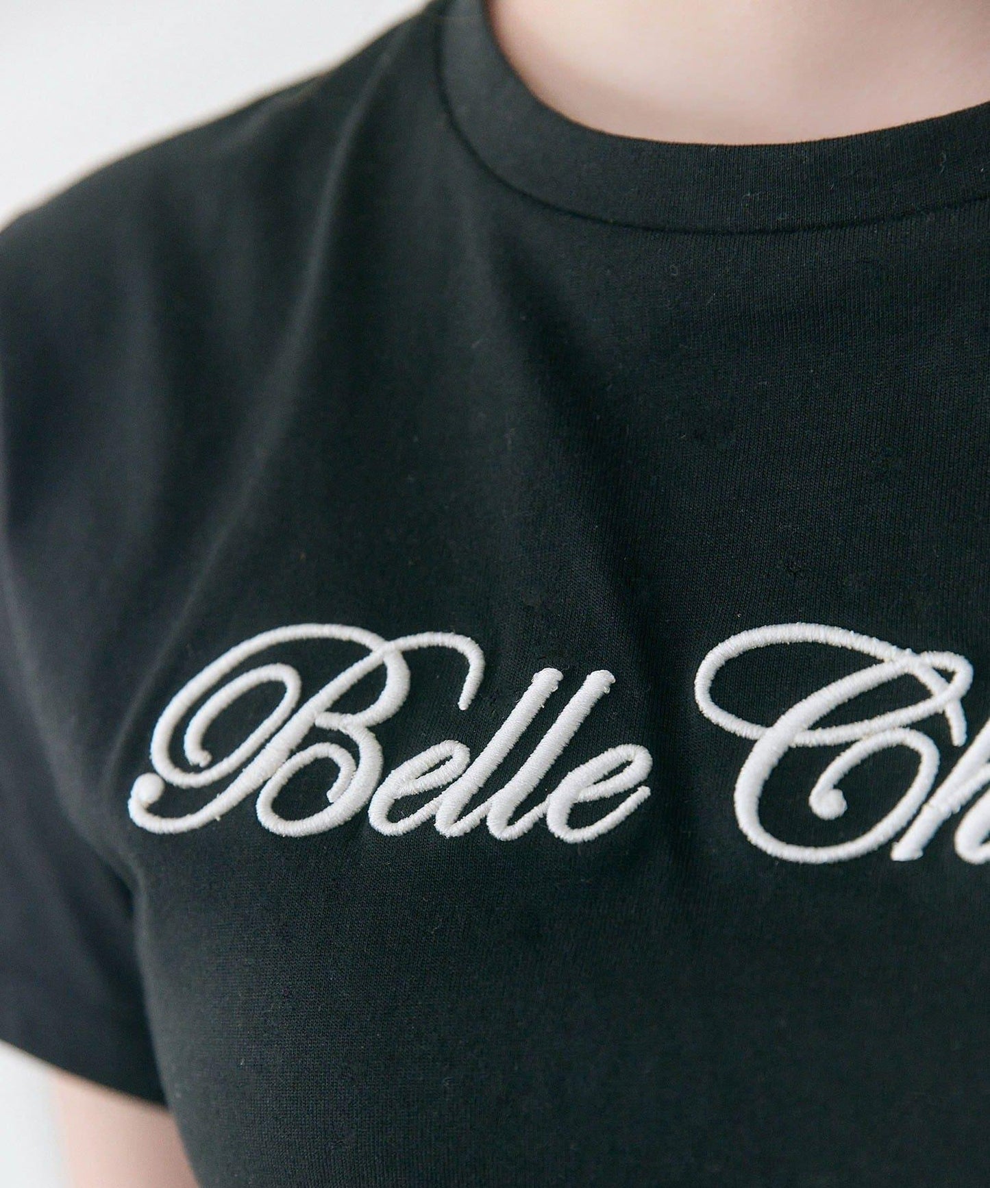 Belle Charme 刺繡T恤