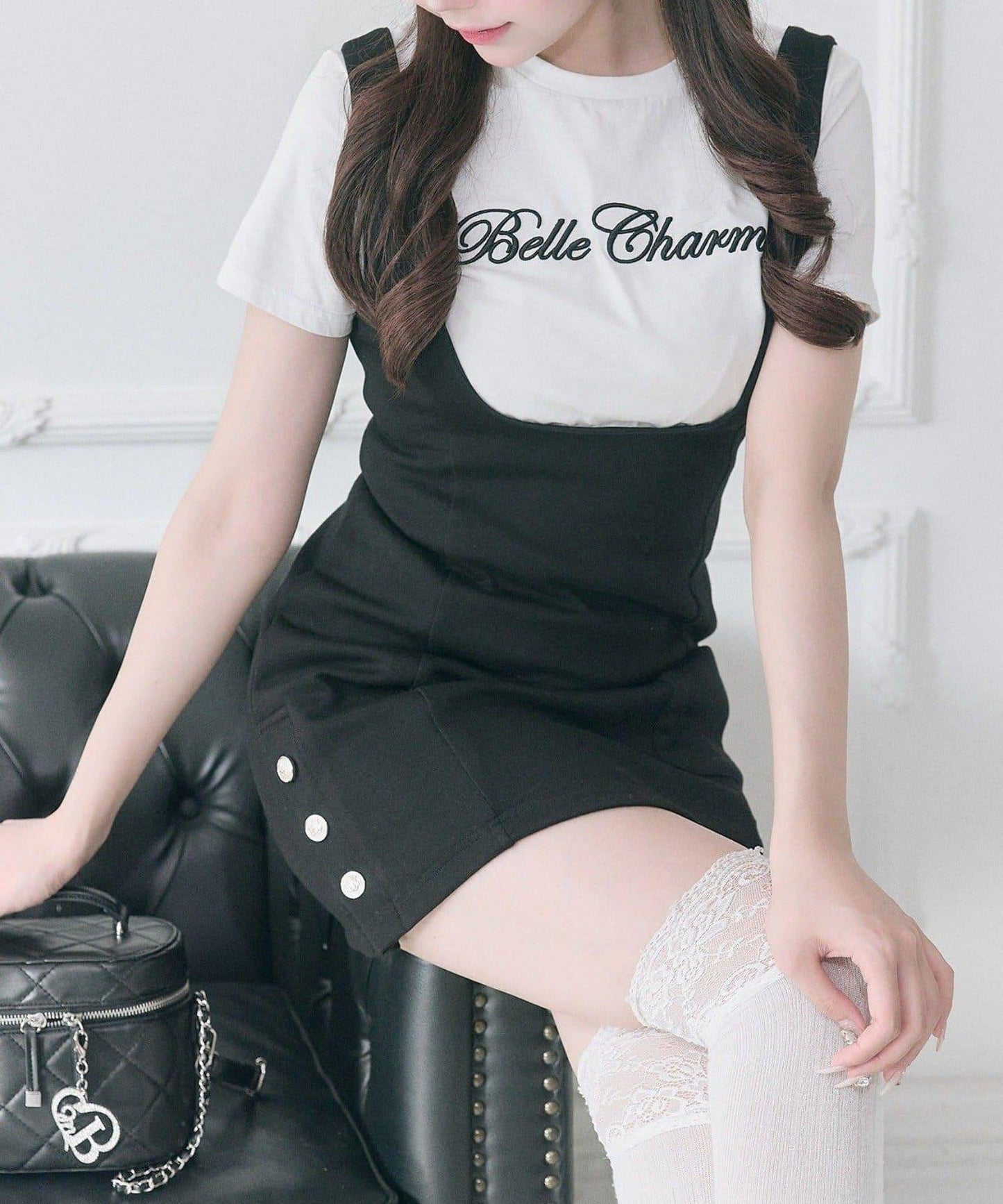 Belle Charme 刺繡T恤