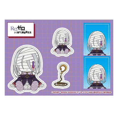 《Re：從零開始的異世界生活》（Re：從零開始的異世界生活） GG3耐貼紙系列 シリウス・ロマネコンティ 貼紙 すわってマスコットver.