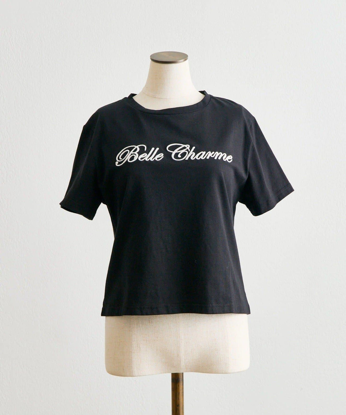 Belle Charme 刺繡T恤