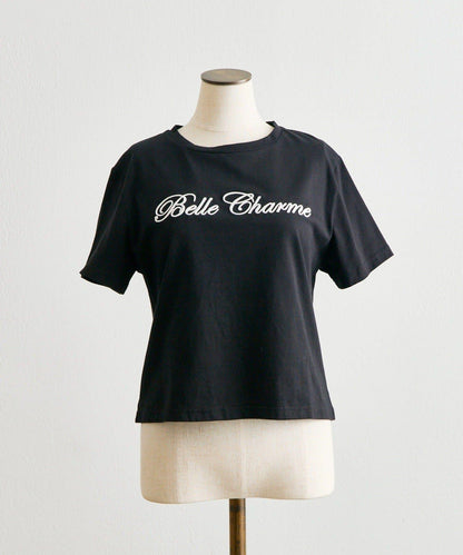 Belle Charme 刺繡T恤
