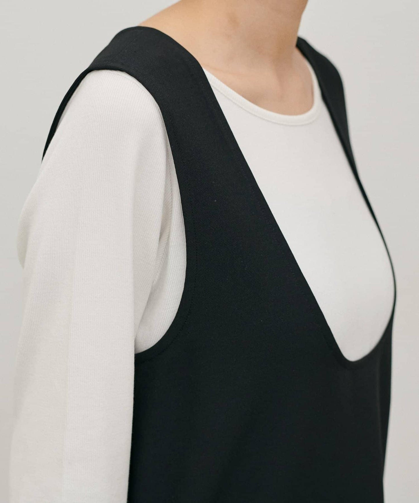LARUTA U領背心裙