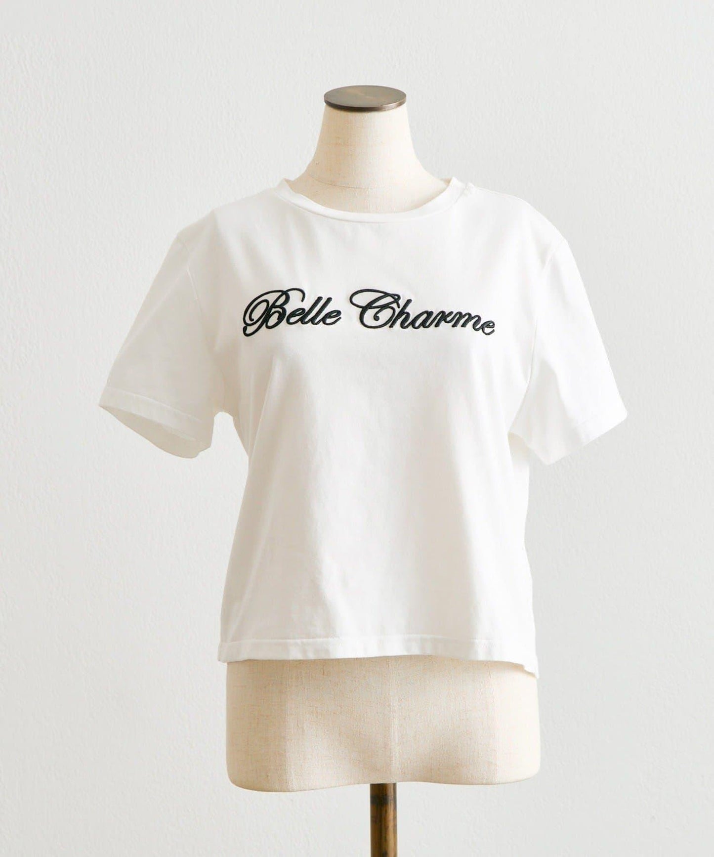 Belle Charme 刺繡T恤