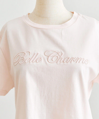 Belle Charme 刺繡T恤