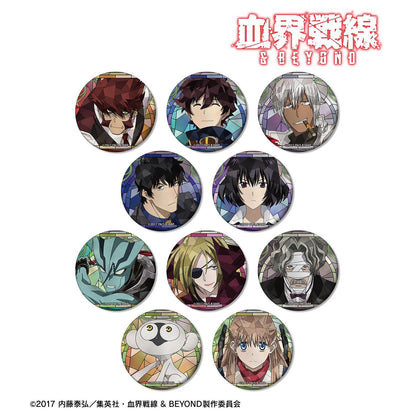 血界戦線 & BEYOND（血界戰線 & BEYOND） Aure Glass系列 磨砂徽章 整盒10包裝