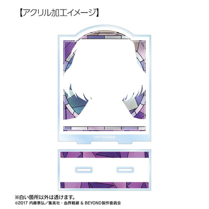 血界戦線 & BEYOND（血界戰線 & BEYOND） チェイン・皇 Aure Glass 大號亞克力立牌