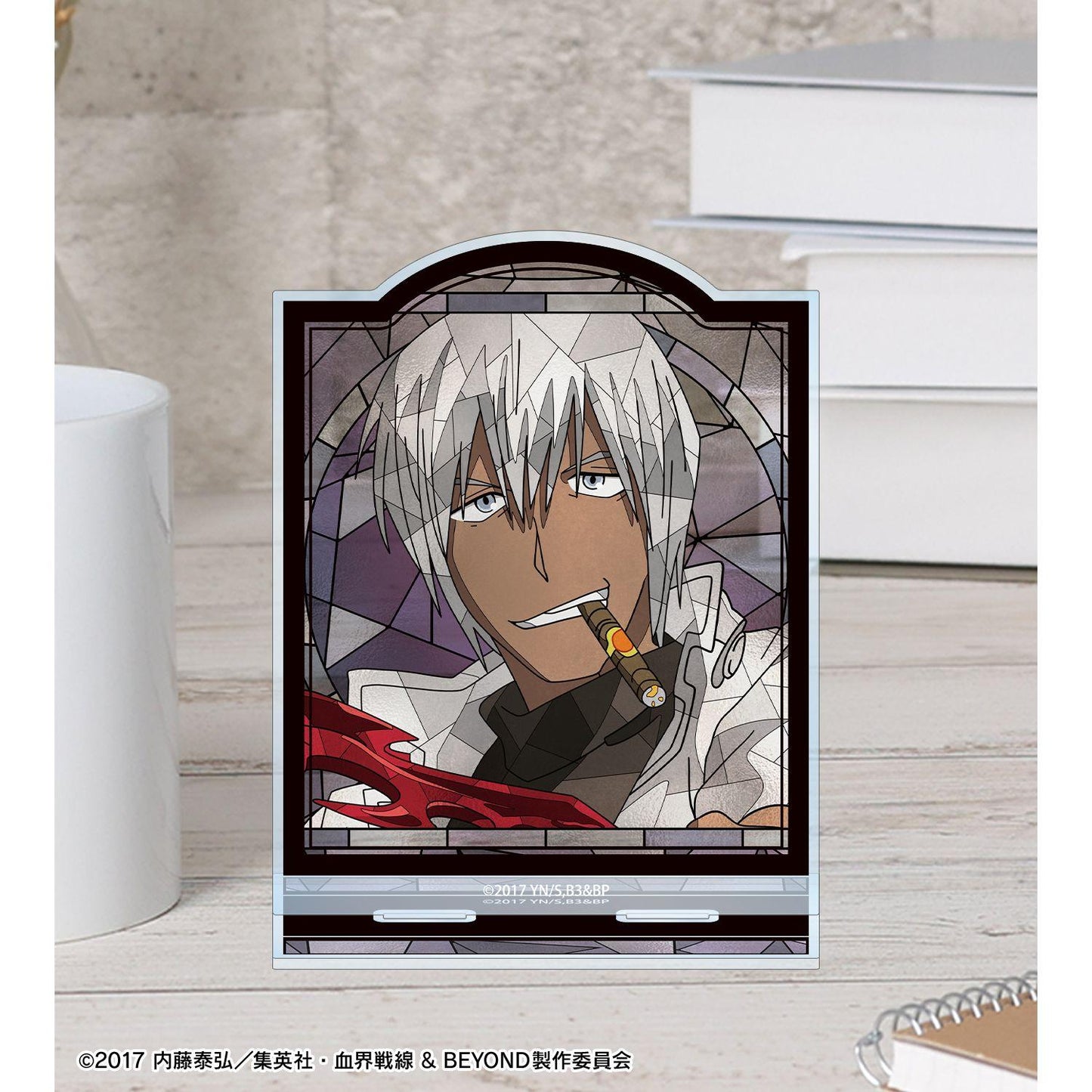 血界戦線 & BEYOND（血界戰線 & BEYOND） ザップ・レンフロ 亞克力立牌 BIG Aure Glass款