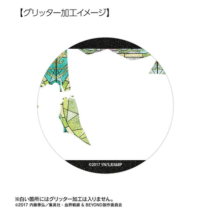 血界戦線 & BEYOND（血界戰線 & BEYOND） Aure Glass ツェッド・オブライエン 75mm亮片徽章