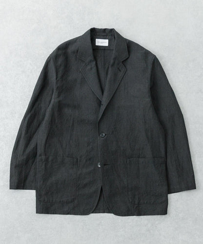 基礎款 WOOL LINEN 單排扣 襯衫夾克