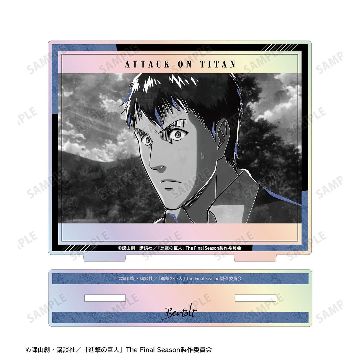 進擊的巨人（進擊的巨人） Ani-Art BLACK LABEL 第3彈 ベルトルト 極光亞克力立牌
