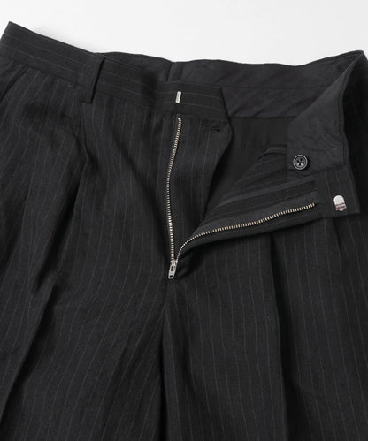 new basic WOOL LINEN TROUSER 褲子