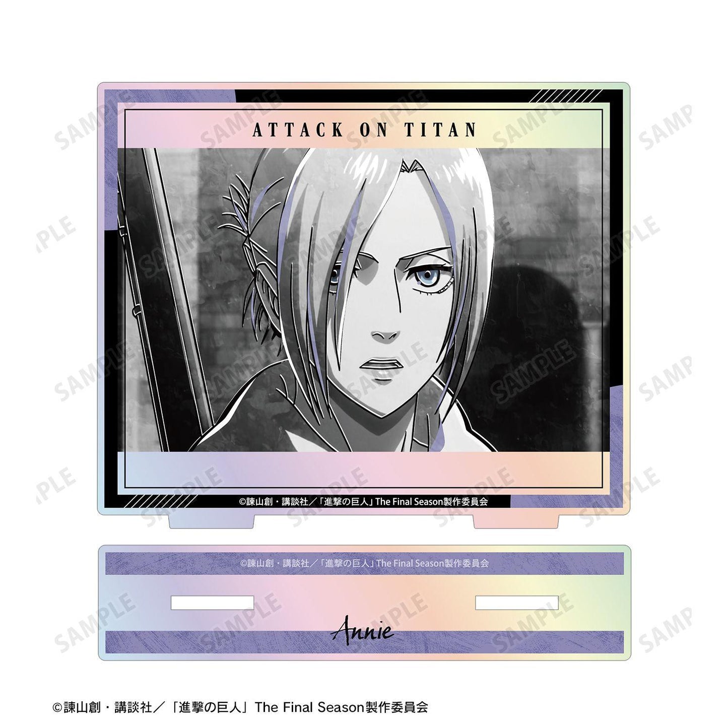 進擊的巨人（進擊的巨人） Ani‑Art BLACK LABEL系列 第3彈 アニ 極光亞克力立牌