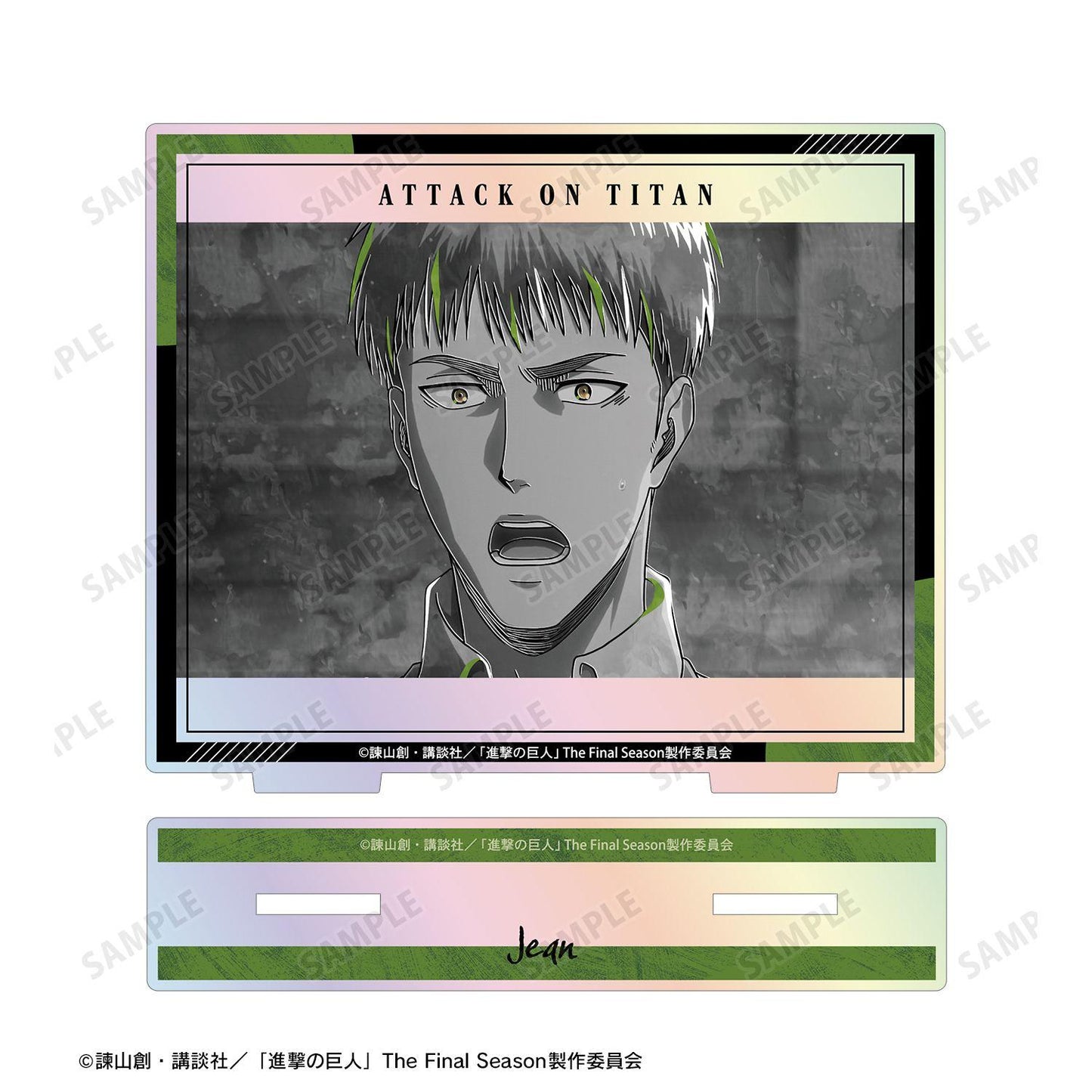 進撃の巨人（進擊的巨人） Ani-Art BLACK LABEL系列 第三彈 ジャン 彩虹亞克力立牌