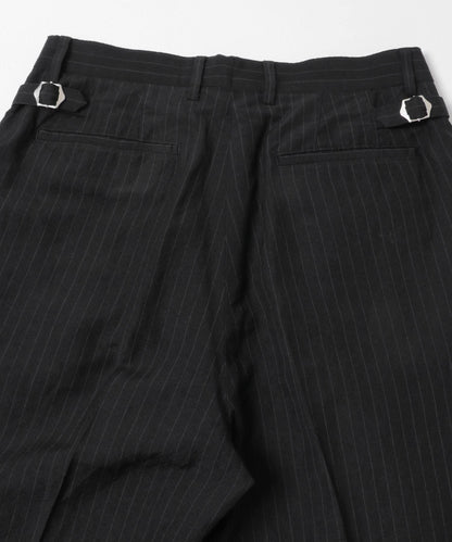 new basic WOOL LINEN TROUSER 褲子
