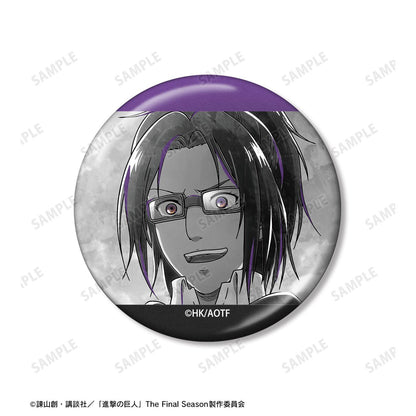 進撃の巨人（進擊的巨人） Ani-Art BLACK LABEL系列 第3弾 ハンジ 金屬徽章2件套