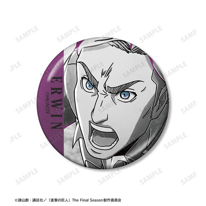 進撃の巨人（進擊的巨人） Ani-Art BLACK LABEL系列 第3彈 金屬徽章2枚套裝