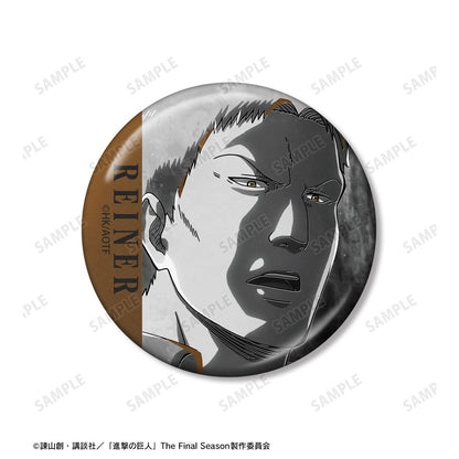 《進擊的巨人》 Ani-Art BLACK LABEL 第3彈 Reiner 金屬徽章2個套裝