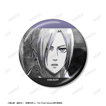 《進擊的巨人》（進擊的巨人） Ani‑Art BLACK LABEL系列 第三彈 金屬徽章2個套裝