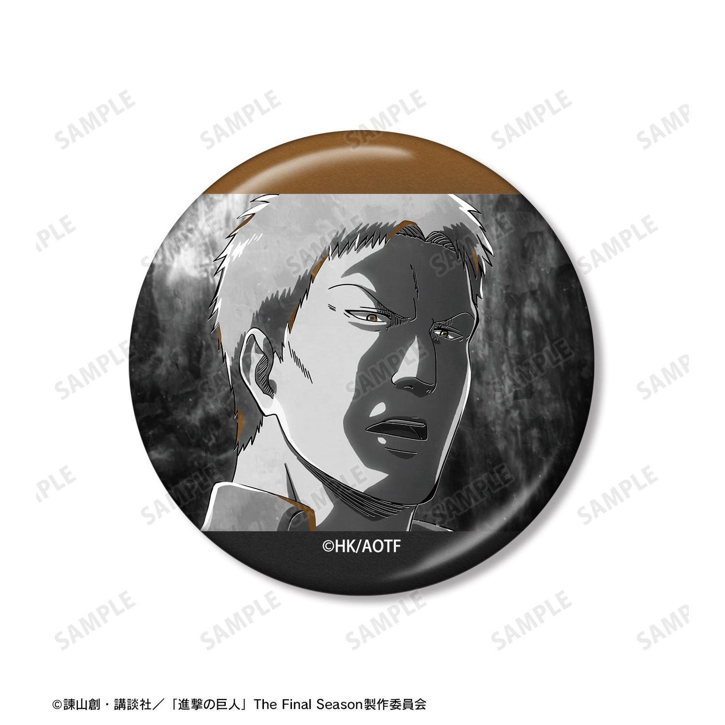 《進擊的巨人》 Ani-Art BLACK LABEL 第3彈 Reiner 金屬徽章2個套裝