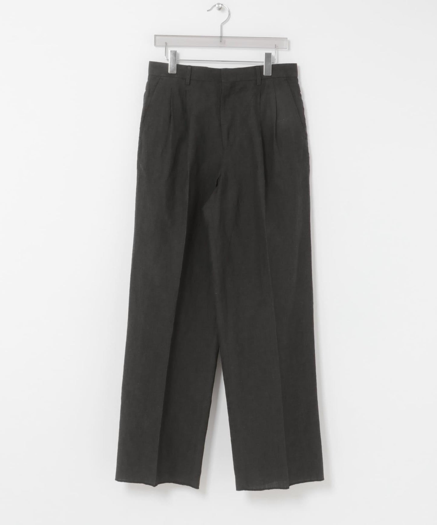 new basic WOOL LINEN TROUSER 褲子