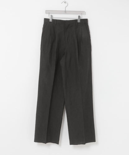 new basic WOOL LINEN TROUSER 褲子