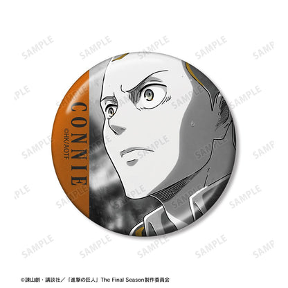 進撃の巨人（進擊的巨人） Ani-Art BLACK LABEL系列 第三彈 コニー 金屬徽章2件套