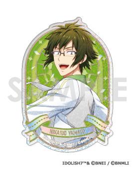 《IDOLiSH7》（偶像星願） Rainbow City系列 交易閃亮透明貼紙 完整BOX 16包入