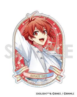 《IDOLiSH7》（偶像星願） Rainbow City系列 交易閃亮透明貼紙 完整BOX 16包入