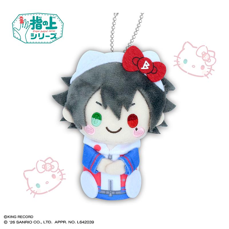 《催眠麥克風》（催眠麥克風） Sanrio Nakayoku Edit 指尖系列 山田一郎×Hello Kitty 指尖擺件 升級再版