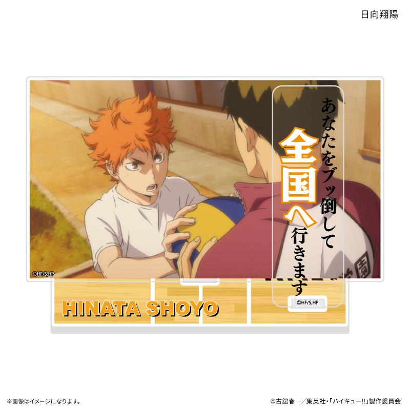 《排球少年》 日向翔陽 帶臺詞亞克力場景擺件