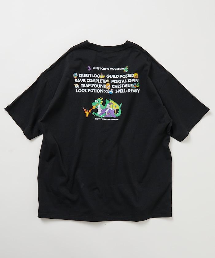 Wakana Yamazaki×FREAK'S STORE RPG圖案 背部印花 圓領 T恤