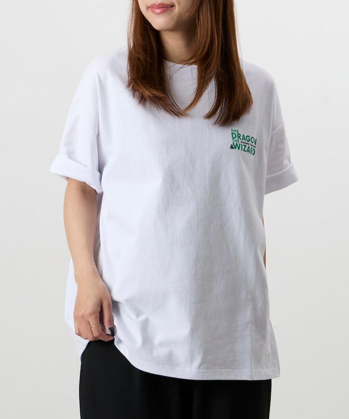 Wakana Yamazaki×FREAK'S STORE RPG圖案 背部印花 圓領 T恤