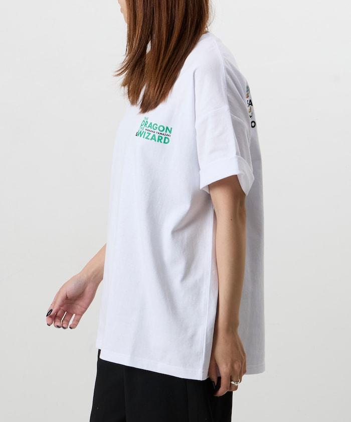 Wakana Yamazaki×FREAK'S STORE RPG圖案 背部印花 圓領 T恤