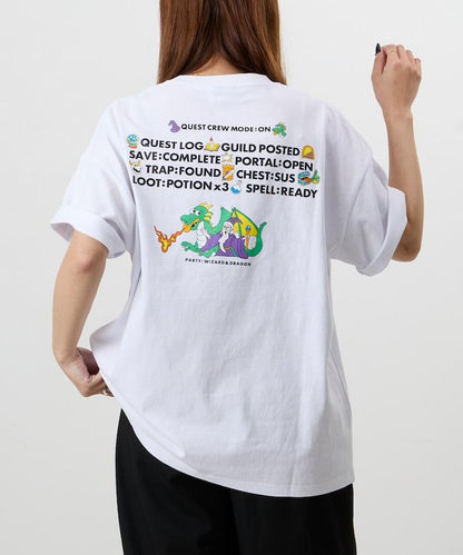 Wakana Yamazaki×FREAK'S STORE RPG圖案 背部印花 圓領 T恤