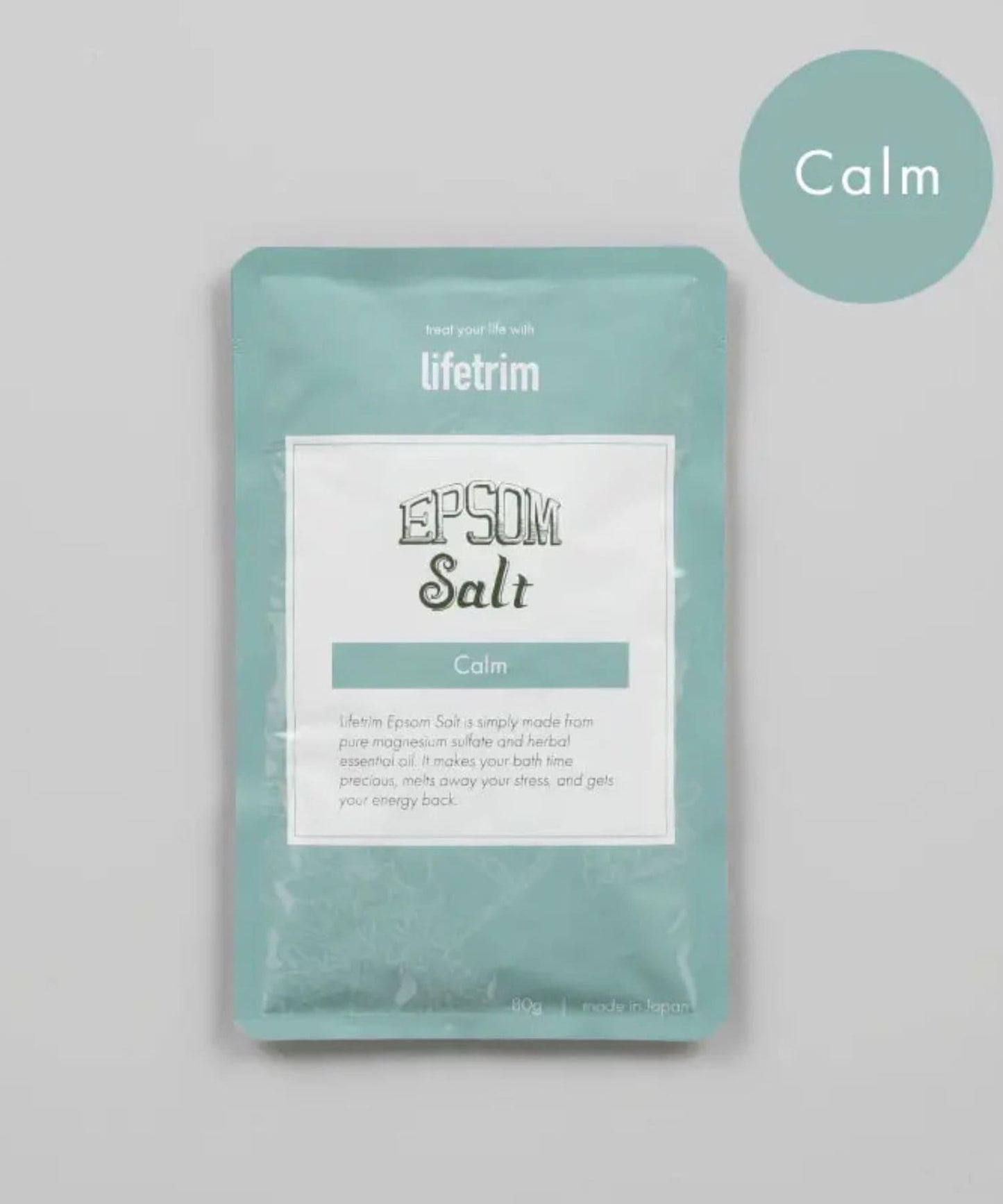 Lifetrim Epsom Salt Calm 泡澡鹽 80g款