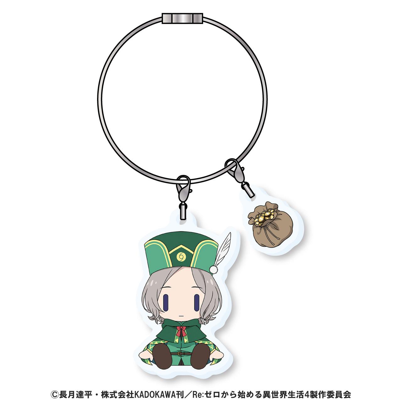 《Re：從零開始的異世界生活》（Re：從零開始的異世界生活） 坐姿吉祥物系列 オットー・スーウェン 亞克力掛鏈