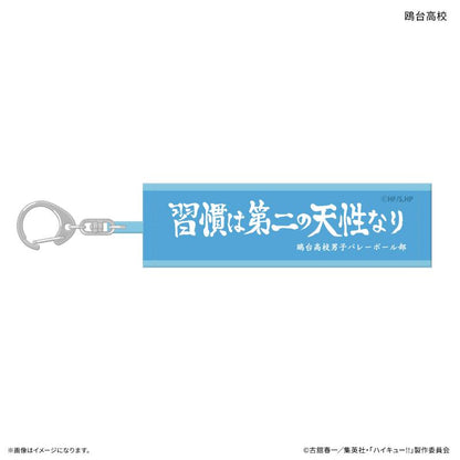 《排球少年》（排球少年） 橫幅鑰匙扣 完整盒（全10種・10個入）