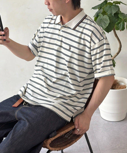 U.S. POLO ASSN. 條紋Polo衫