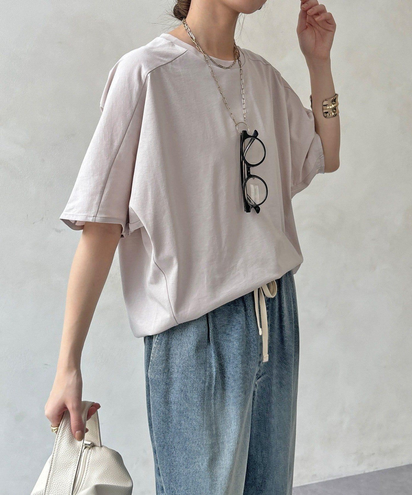 棉質蝙蝠袖 TEE