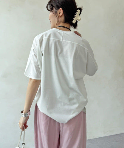 棉質蝙蝠袖 TEE